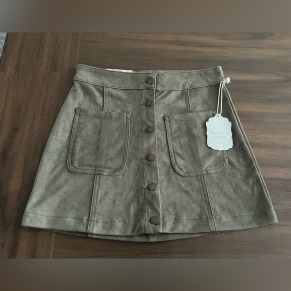 Altar’d State Olive Mini Skirt XS NWT
